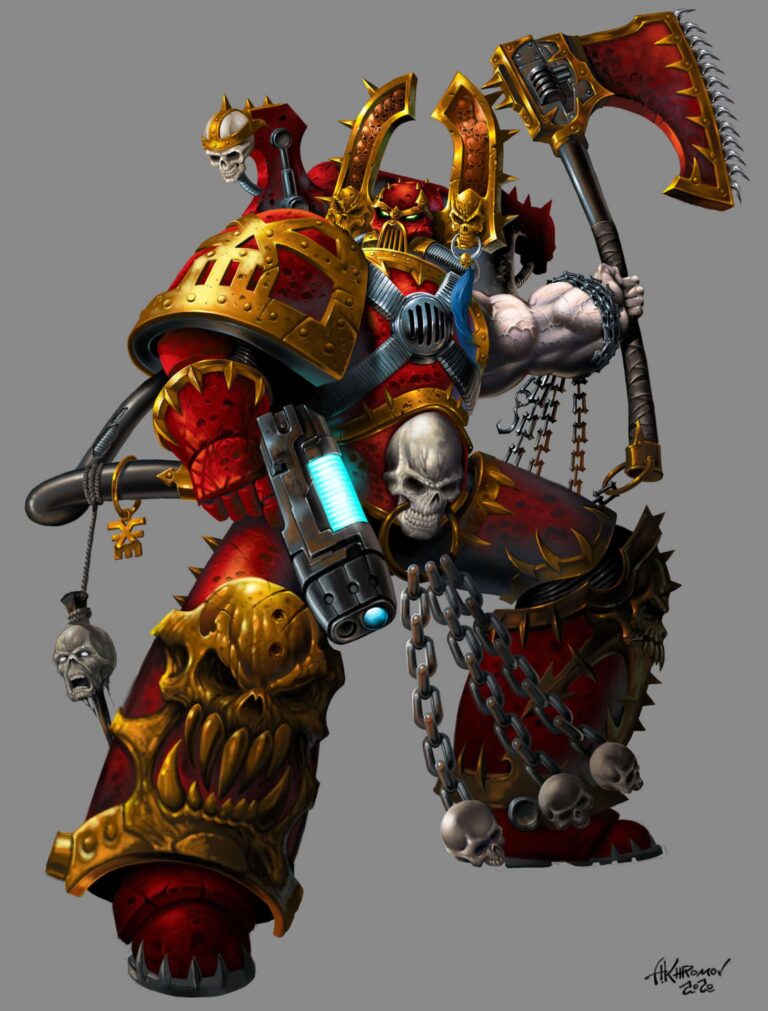 Kharn the Betrayer by Alexander Khromov 