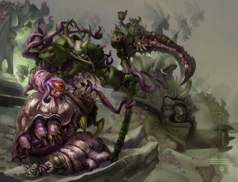 Maggotlord Daemon Prince by Owen Pierce Maggotlord Daemon Prince by Owen Pierce