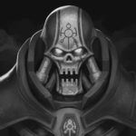 Necron Portrait by Tair Faradjov (ARTTAiR | GrumpyVivec | _arttair_)