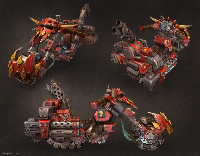 Ork Bike by Eric Spitler 