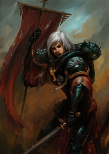Sister of Battle by Rafal Dorsz
