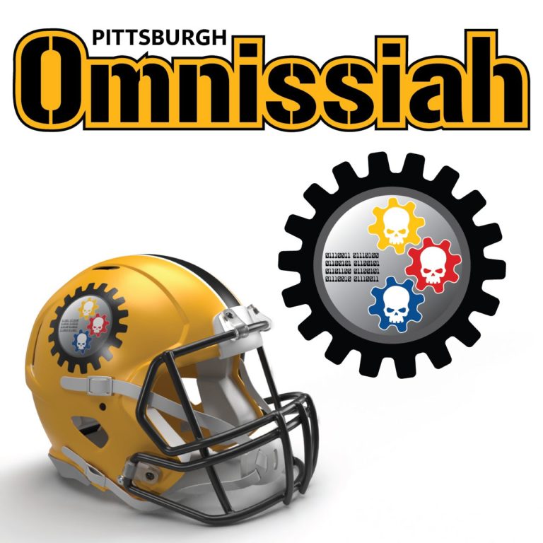 Pittsburgh Omnissiah 40K NFL Logo by Casey Landreth 