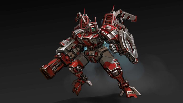 T’au Battlesuit by William Liu 