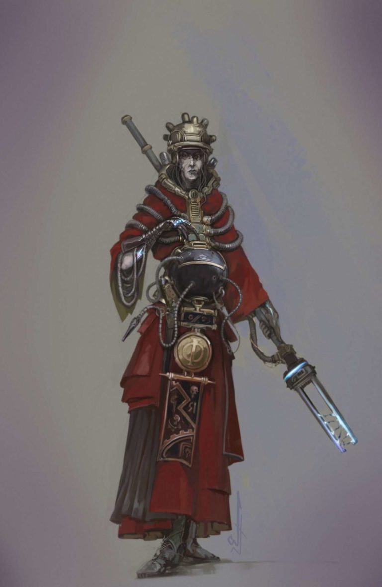 Tech-Priest by Nictanova 