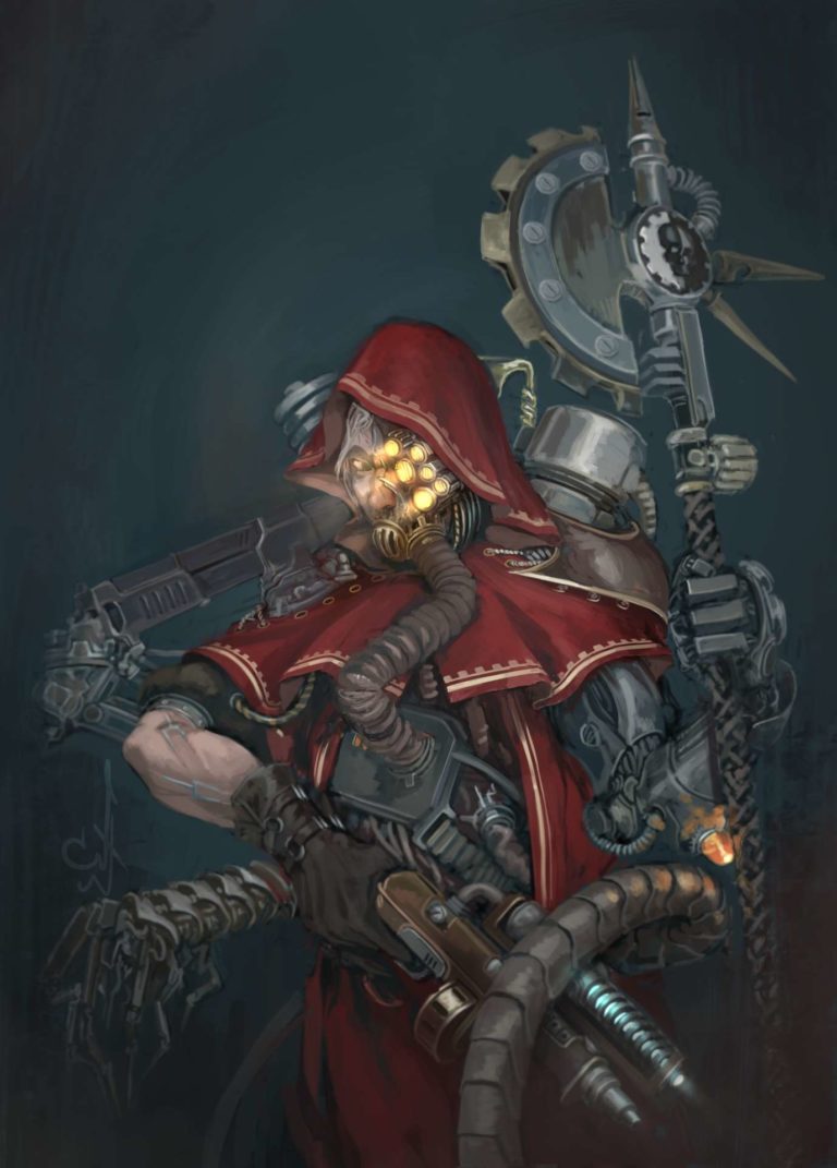 Tech-Priest by Nictanova 