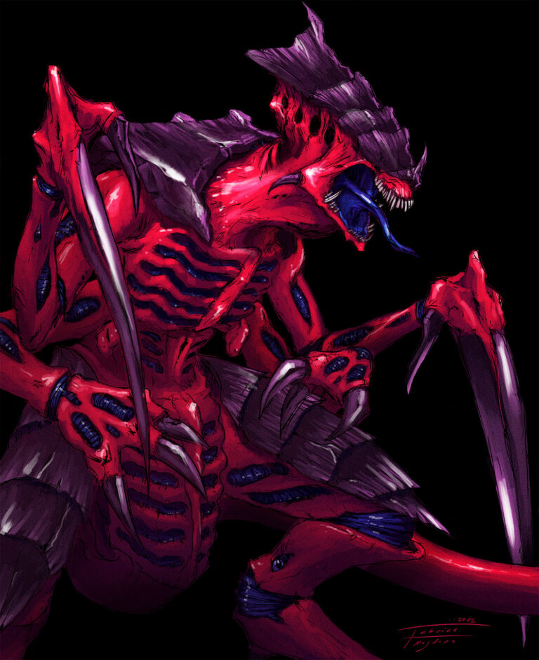 Tyranid Warrior by Fabrice Magdanz 