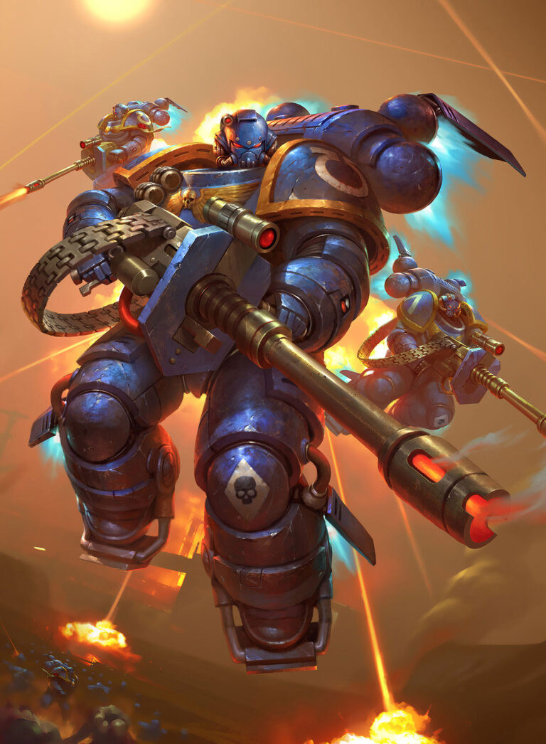 Ultramarines Vanguard Suppressor by Fajareka Setiawan 