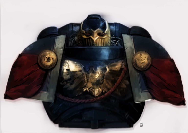 Ultramarines Victrix Honour Guard by Daniel Irwin 