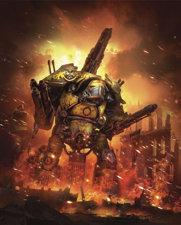Warbringer Tiger Eyes Titanicus by Victor Fernández 