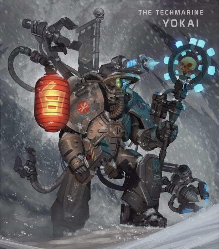 Yokai the Techmarine by dosie - 