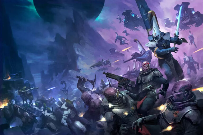 Biel-Tan vs Genestealer Cult by Jaime Martinez 