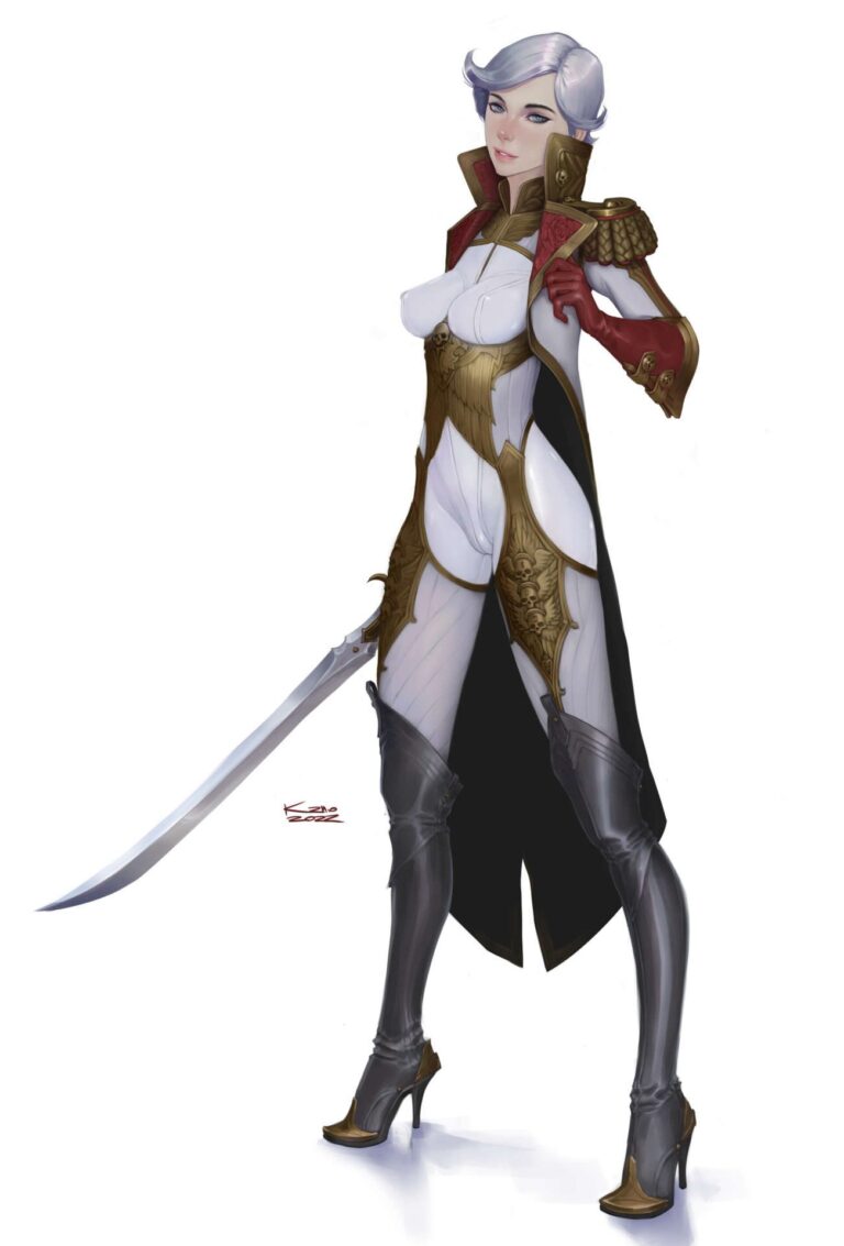 Captain Hanna Ozornova by Alexey Kropachev 