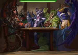 Chaos Lords In A Bar by Damir Šnajder 