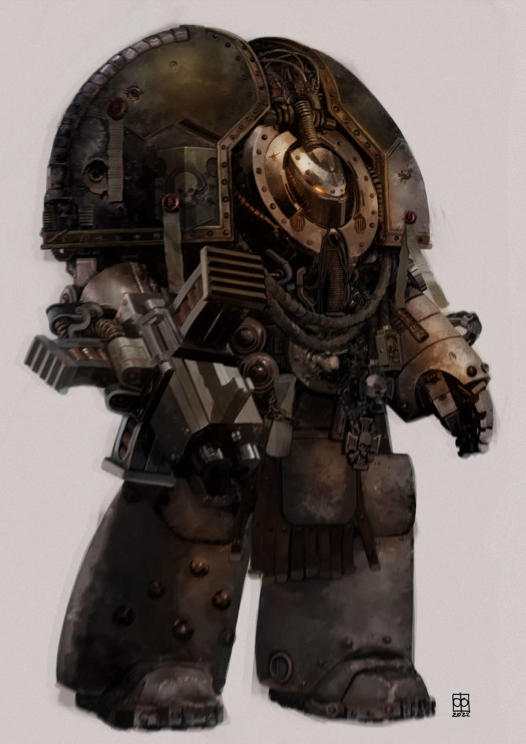 Death Guard Saturnine Terminator by Daniel Irwin Death Guard Saturnine Terminator by Daniel Irwin