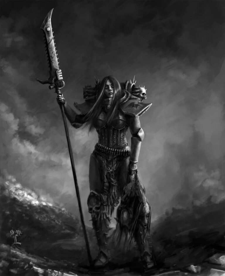 Night Lady Huntress by Olli-Markus Latvala 