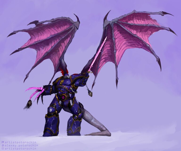 Night Lords Daemon Prince by Alexey Potorochin 