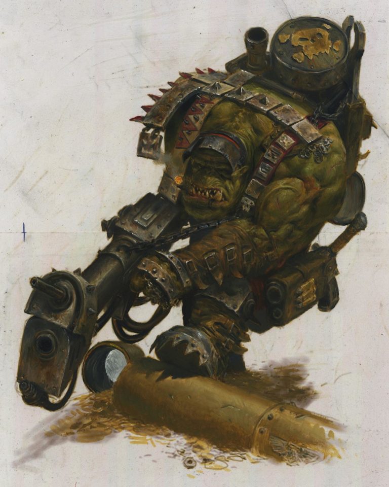 Ork Burna by Adrian Smith 