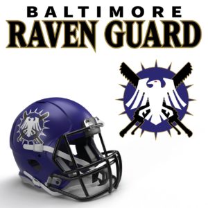 Baltimore Raven Guard 40K NFL Logo