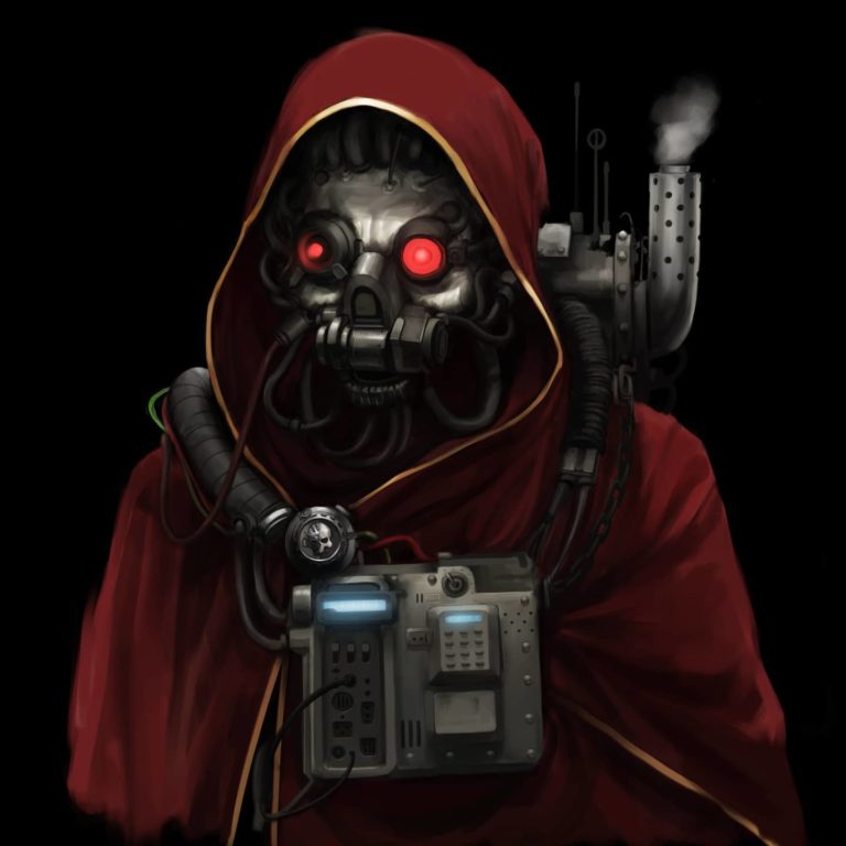 Tech-Priest by Hendrix Schneider 