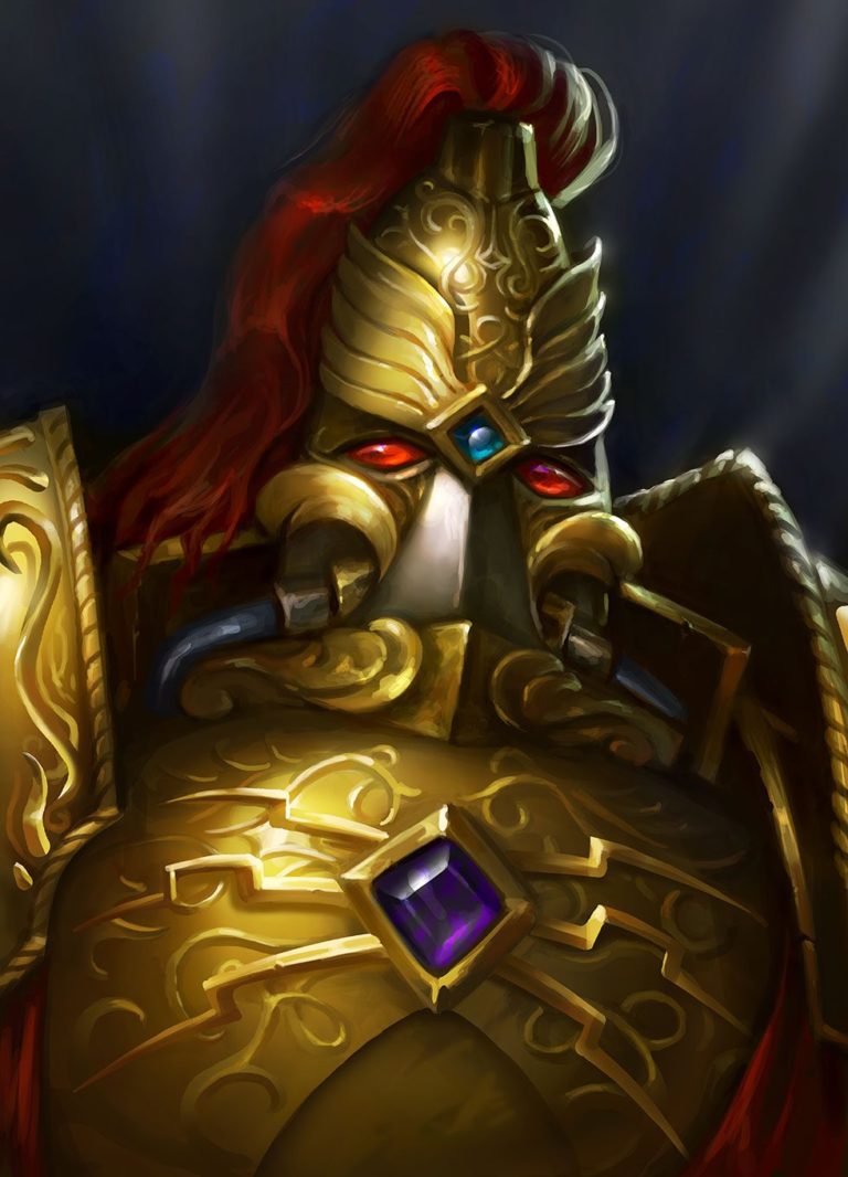 Adeptus Custodes by Gij Arentz 