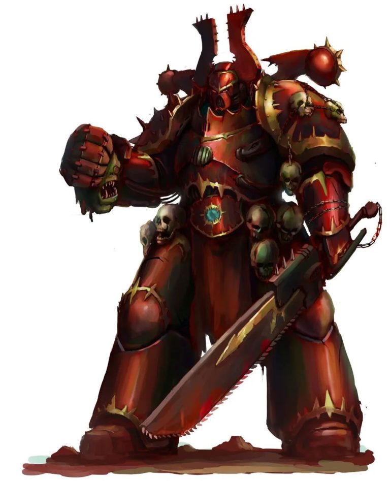 Khornate Berzerker by Rahmat Riad 