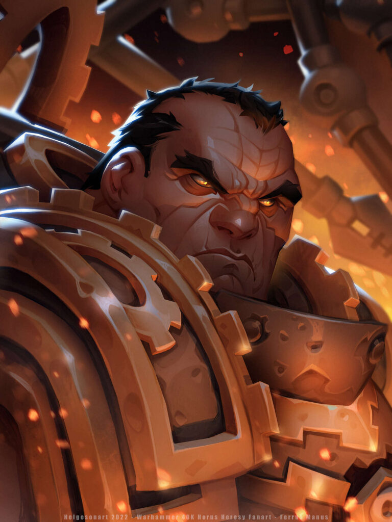 Ferrus Manus by Johannes Helgeson 