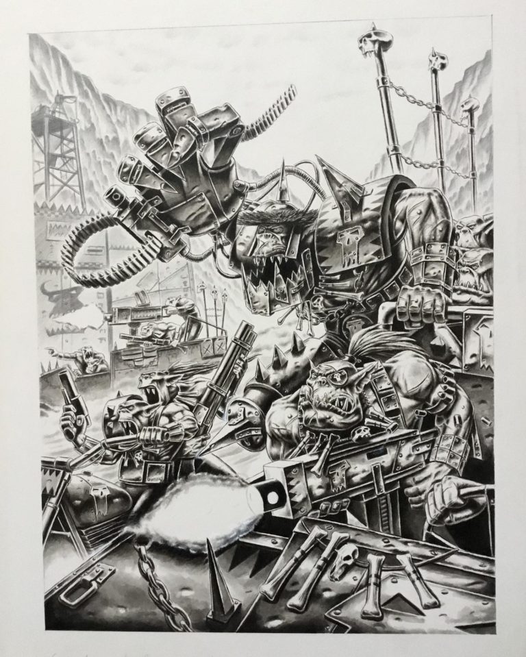 Gorkamorka Orks by John Wigley 