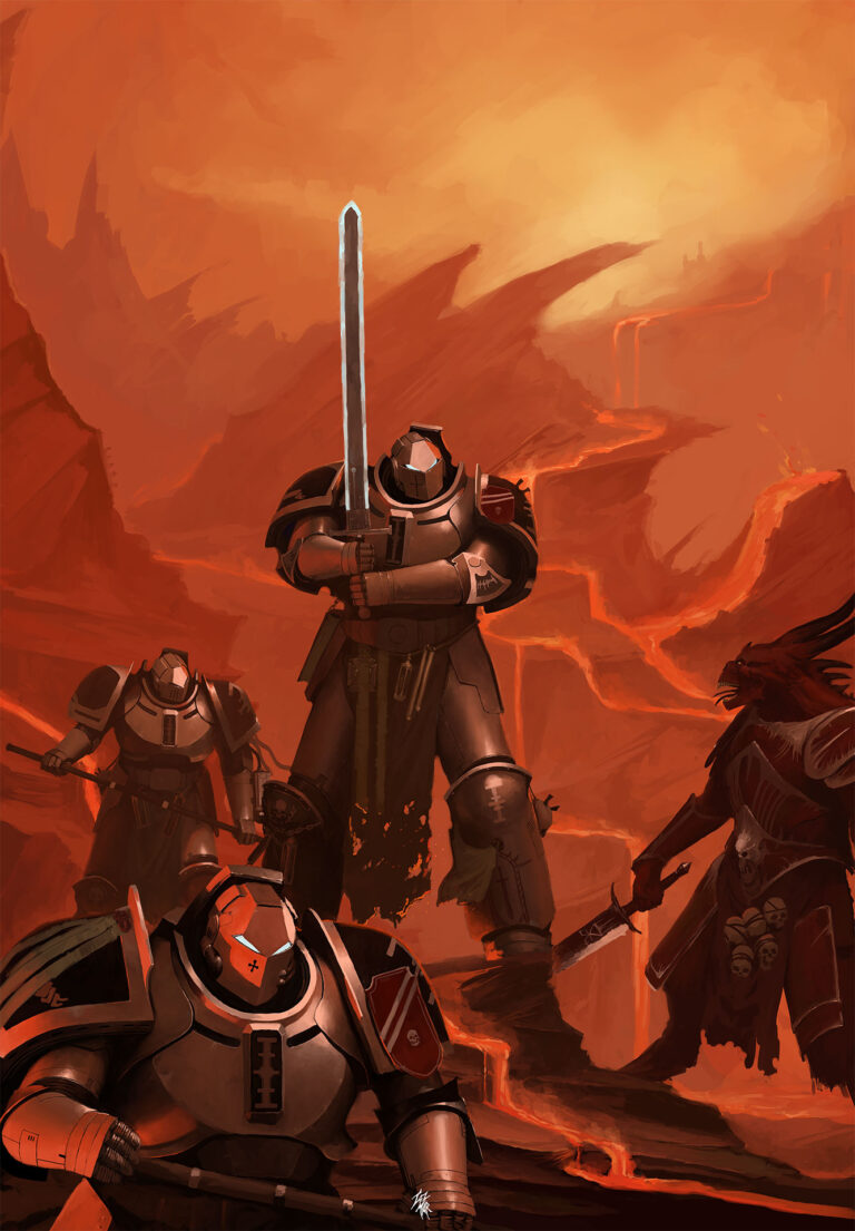 Grey Knights by Marat Tazhitdinov 