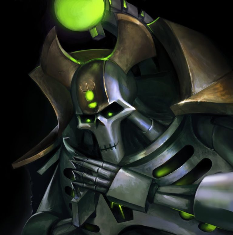 Necron Lord by Gij Arentz 