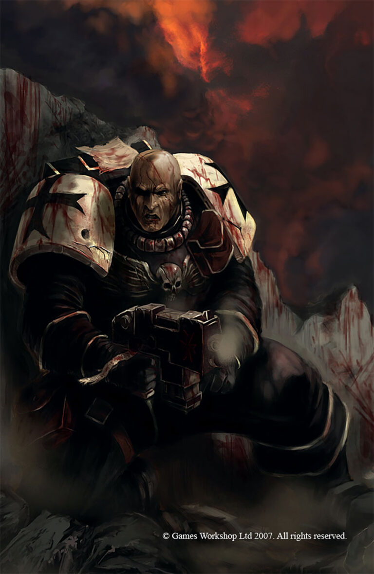 Black Templar Raclaw by Tze Kun Chin 