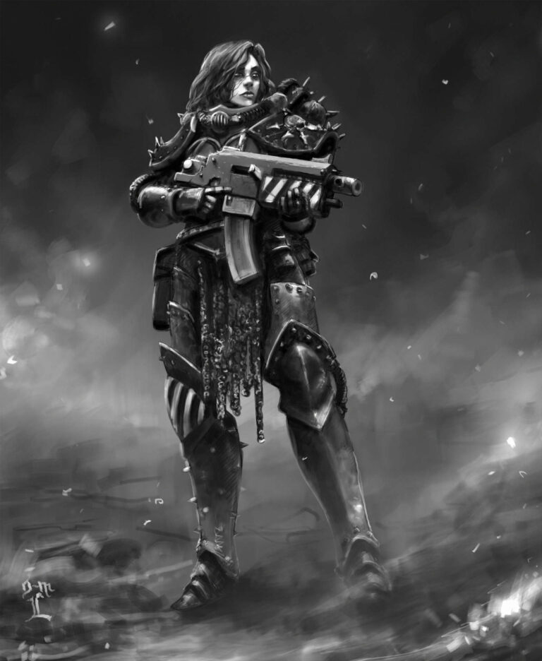 Renegade Battle Sister by Olli-Markus Latvala 