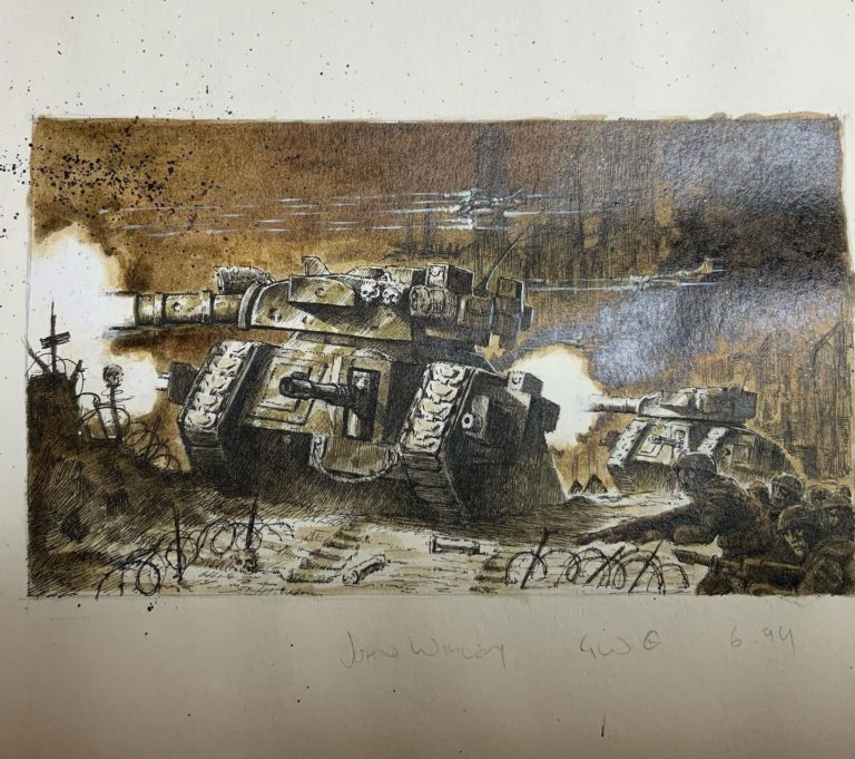 Leman Russ Tanks by John Wigley 