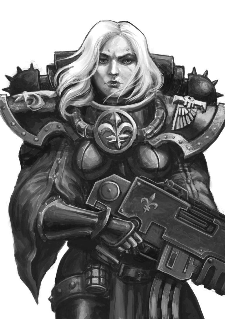 Sister of Battle by Kamil Jadczak 