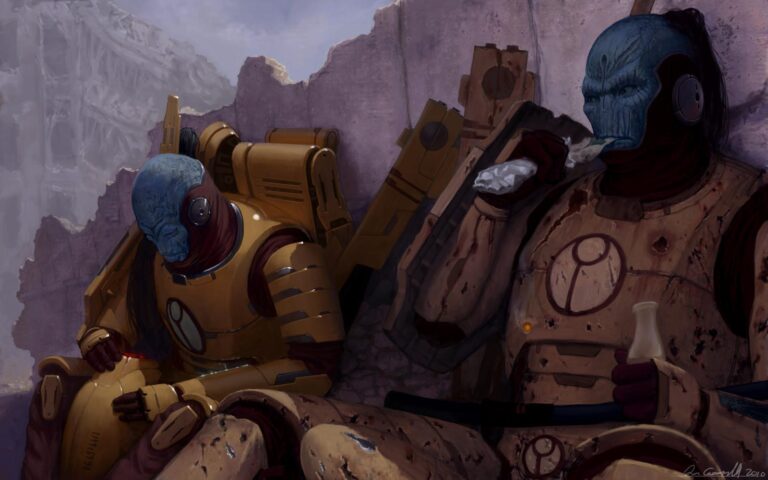 T’au Break by James Gammell 