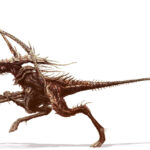 Tyranid Warrior by Joel Delica (AtomicGenjin | J.G. Delica | shin_enzin)