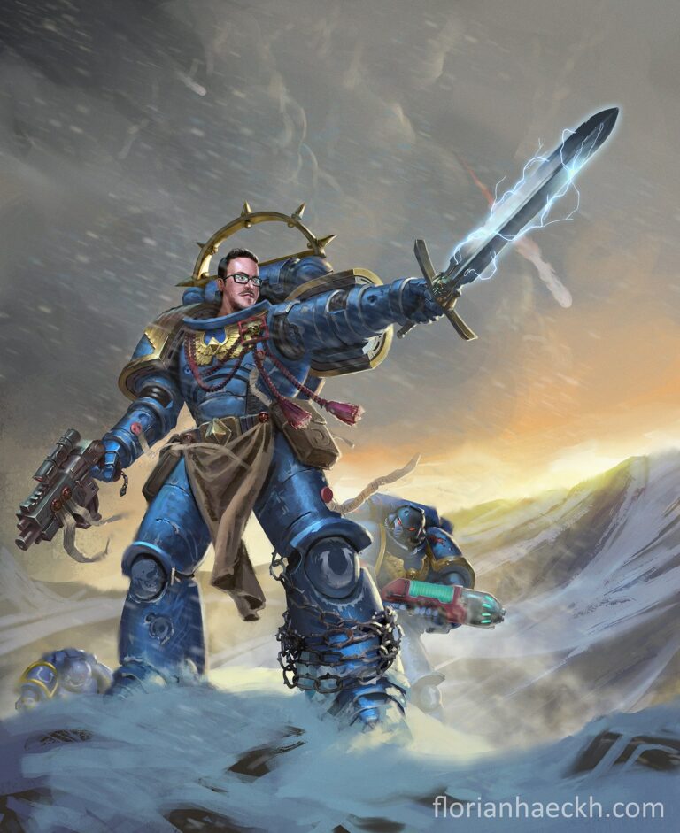 Ultra Marine Chris by Florian Haeckh 