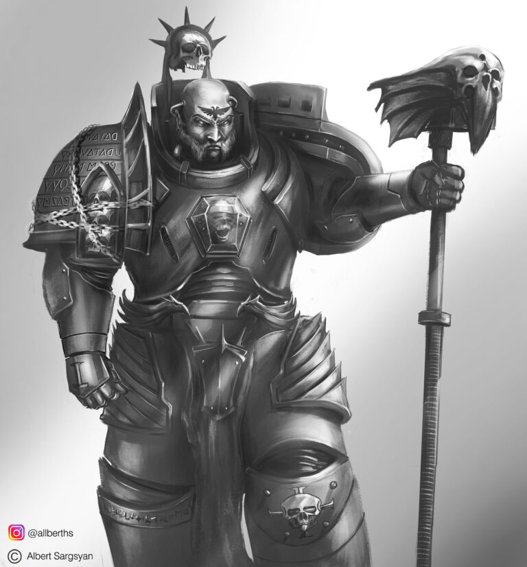 Unknown Primarch by Albert Sargsyan 