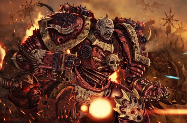 Chaos Space Marines by Muhammet Feyyaz 
