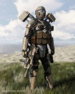 Drop Trooper by Hector Martínez