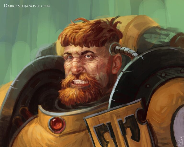 Imperial Fists: Fafnir Rann by Darko Stojanović 