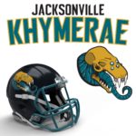 Jacksonville Khymerae 40K NFL Logo by Casey Landreth (eCOG Media | 40k_gallery)