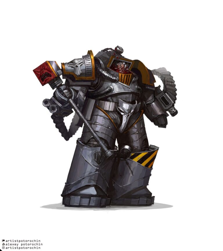 Primarch Perturabo by Alexey Potorochin 