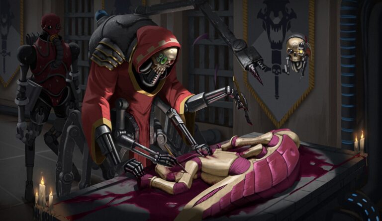 Tech-Priest Vetter Draykuvo by Boris Tsui 