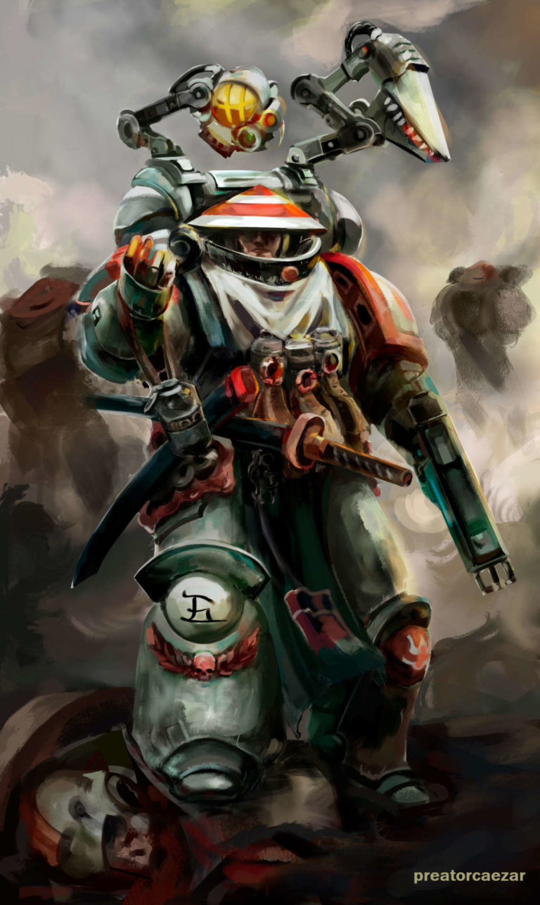 Techmarines: Togo Tikuro by Preator K 