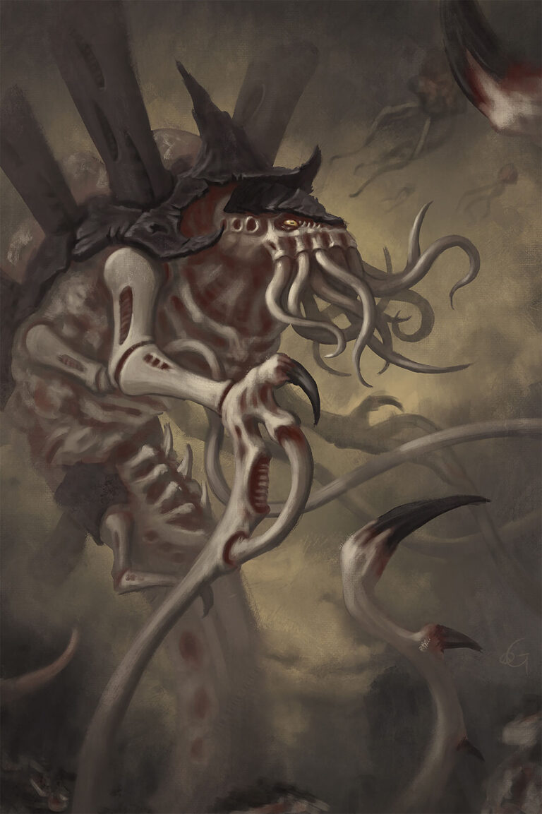Tyranid Venomthrope by Gautier Viller 