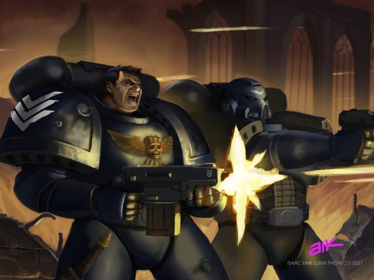 Adeptus Astartes by Isaac Luna