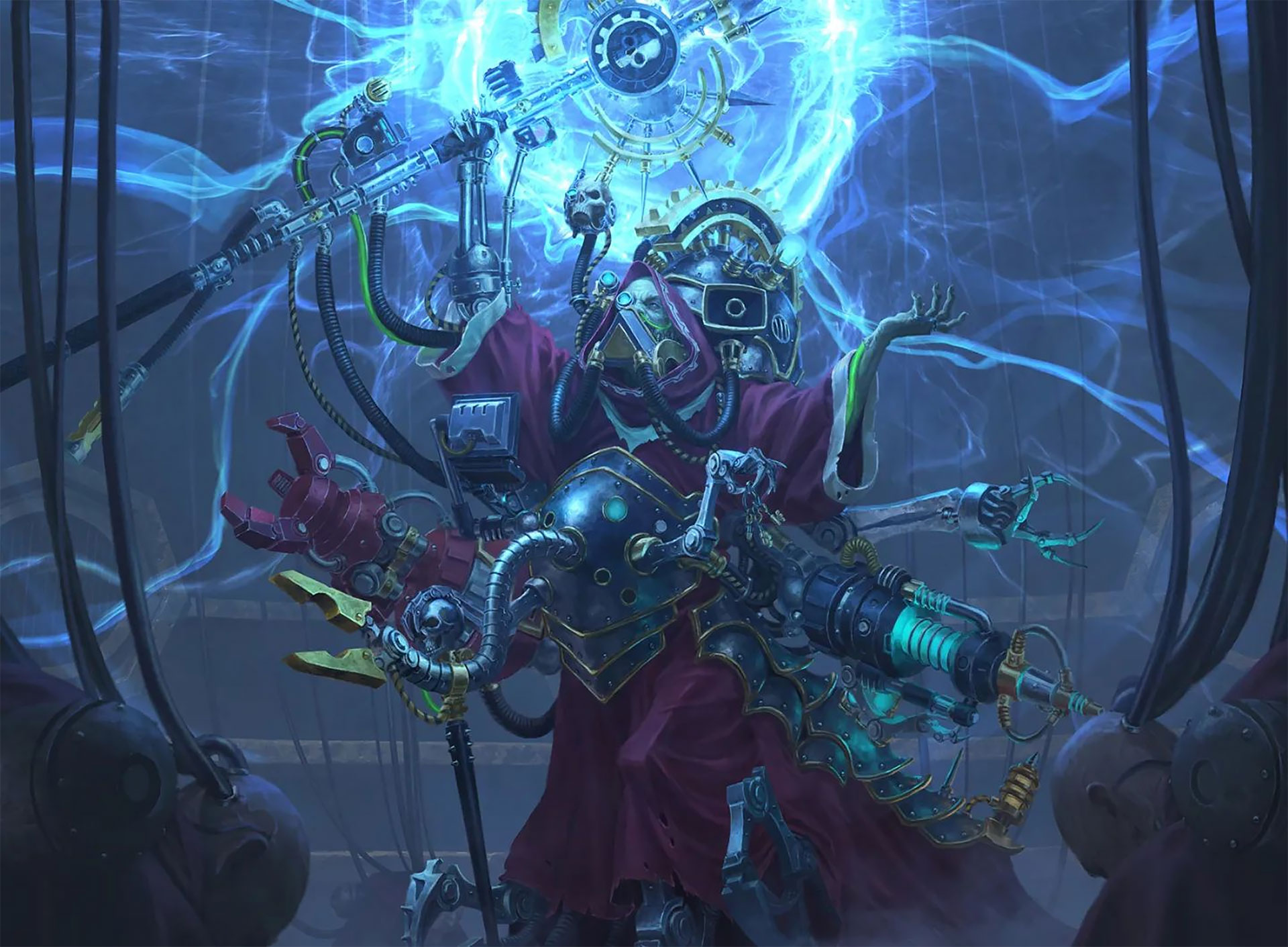 Warhammer Livre Livre Warhammer 40k Belisarius Cawl The Great Work 