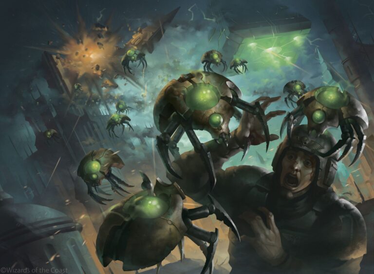 Canoptek Scarab Swarm by Alexey Kruglov 