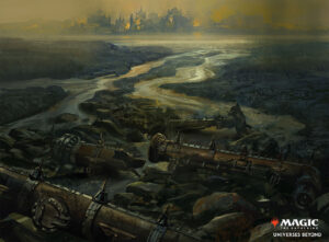 Choked Estuary by LiXin Yin