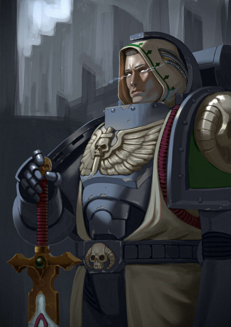 Dark Angels Librarian by Boris Tsui 